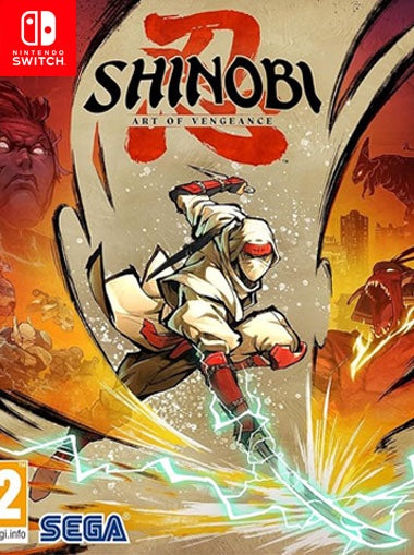 Shinobi: Art of Vengeance - Nintendo Switch